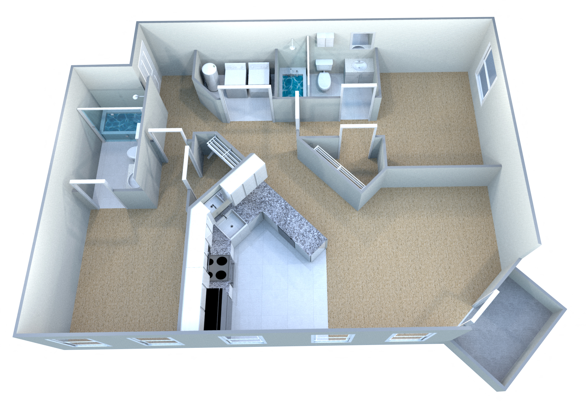 Suite A Floorplan